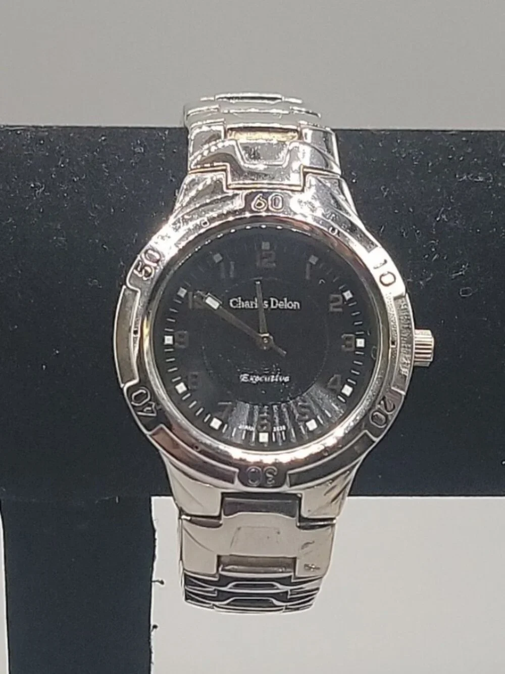 Vintage Charles Delon Executive Mens Quartz Watch 7.75